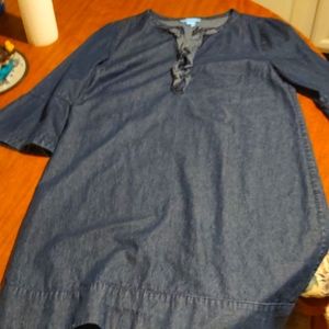 Blue jean dress